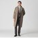 【数量限定】「COLLECTION LINE」チェック柄　ベルテッドバルマカーンコート