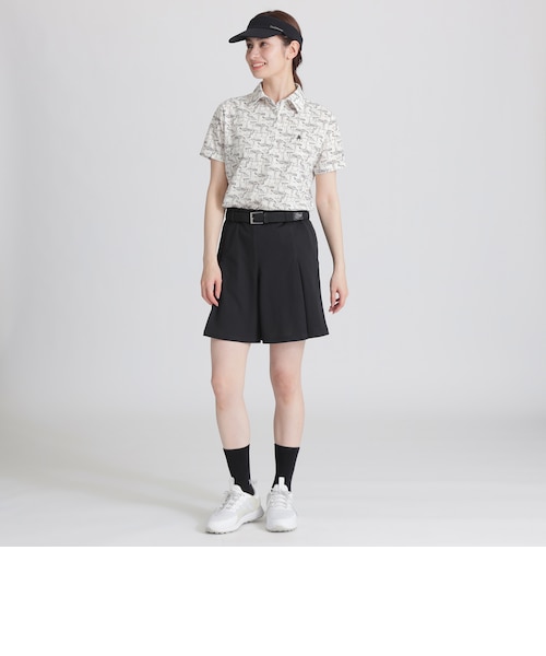 【新品未使用タグ付】メッシュジャージー　ゴルフキュロットスカート GOLF】メッシュジャージー ゴルフキュロットスカート｜ポール