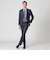 【Nikkei magazine掲載】【EASTGATE MODEL/Adjustable Fit】ピンヘッド柄スーツ