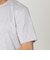 リーフ柄ジャカードTシャツ（半袖）