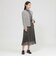【Nikkei magazine/eclat掲載】【ウォッシャブル】マットオーガンジー　スカート