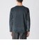 【数量限定】「COLLECTION LINE」ボーダーベロア　ボートネック長袖Tシャツ