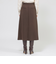 【Nikkei magazine掲載】ウールダブルサテン　スカート