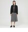 【Nikkei magazine掲載】【ウォッシャブル】ラインドット　ワンピース