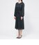 【ウォッシャブル】シフォンカットジャカード　ワンピース