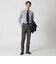【Nikkei magazine掲載】【STUART’S TRAVELER】ストライプ柄プリントジャージーシャツ