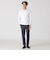 【ジャケット合わせに最適】長袖ドレスクルーネックTシャツ