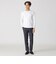 【ジャケット合わせに最適】長袖ドレスクルーネックTシャツ