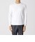 【ジャケット合わせに最適】長袖ドレスクルーネックTシャツ