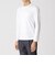 【ジャケット合わせに最適】長袖ドレスクルーネックTシャツ