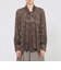 【eclat掲載】【ウォッシャブル】シフォンカットジャカード　ブラウス