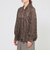 【eclat掲載】【ウォッシャブル】シフォンカットジャカード　ブラウス