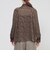 【eclat掲載】【ウォッシャブル】シフォンカットジャカード　ブラウス