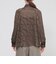 【eclat掲載】【ウォッシャブル】シフォンカットジャカード　ブラウス