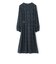 【ウォッシャブル】シフォンカットジャカード　ワンピース