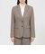 【WEB・一部店舗限定/ウォッシャブル】ファインウールフラノ　ジャケット