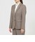 【WEB・一部店舗限定/ウォッシャブル】ファインウールフラノ　ジャケット