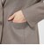 【WEB・一部店舗限定/ウォッシャブル】ファインウールフラノ　ジャケット