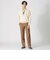 【COLLECTION LINE】シルクコットン/スキッパーニットポロシャツ