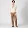 【COLLECTION LINE】シルクコットン/スキッパーニットポロシャツ