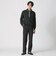 【COLLECTION LINE】シルクコットン/スキッパーニットポロシャツ