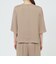 【WEB・一部店舗限定】【ウォッシャブル/防しわ性】バックサテンジョーゼット　ブラウス