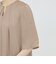 【WEB・一部店舗限定】【ウォッシャブル/防しわ性】バックサテンジョーゼット　ブラウス
