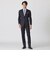 【WEB・一部店舗限定】【NEW EASTGATE】ネイビー/ツイル2Pスーツ