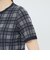 【WEB・一部店舗限定/ウォッシャブル】チェックジャカード　プルオーバー