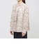【eclat掲載】【ウォッシャブル】シフォンカットペイズリー　ブラウス