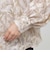 【eclat掲載】【ウォッシャブル】シフォンカットペイズリー　ブラウス