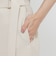 【eclat掲載】【ウォッシャブル】バックサテンジョーゼット　パンツ