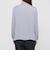 【WEB・一部店舗限定】【ウォッシャブル/防しわ性】バックサテンジョーゼット　ブラウス