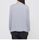【WEB・一部店舗限定】【ウォッシャブル/防しわ性】バックサテンジョーゼット　ブラウス