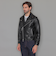 【Weather proofed Leather】レザーダブルライダースジャケット