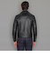 【Weather proofed Leather】レザーダブルライダースジャケット
