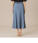 シルキーサテンスカート