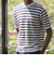 【LEON掲載】リネンボーダーニットTシャツ