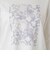 【L】【BIBURY FLOWER】シルエットバイブリープリントＴシャツ