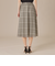 ウォッシャブルシアーウールスカート