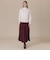 【Precious12月号/婦人画報11月号掲載】ストレッチストライプブラウス