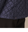 キルティングタフタフーデットショートコート