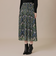 【L】ボタニカルウォールプリントスカート