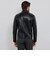 【Weather proofed Leather】レザーシングルライダースジャケット