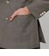 【DORMEUIL/ドーメル】【SUPER LITE TONIK】ダブルブレステッドグレンチェックブレザー