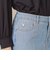 【L】コットンリネンデニムワイドパンツ