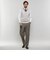 【DORMEUIL/ドーメル】【SUPER LITE TONIK】1プリーツグレンチェックトラウザーズ