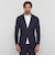 【WEB・一部店舗限定】【BREASY JACKET】メランジメッシュジャージーセットアップジャケット