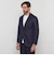 【WEB・一部店舗限定】【BREASY JACKET】メランジメッシュジャージーセットアップジャケット