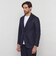 【WEB・一部店舗限定】【BREASY JACKET】メランジメッシュジャージーセットアップジャケット